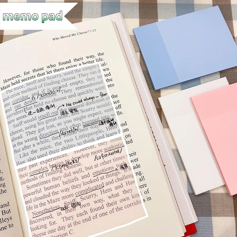 Transparent Sticky Notes Morandi Colored Memo Pad Stationery Post It Memo 50sheets Journaling Student Stationery School Supplies
Transparent Sticky Notes Morandi Colored Memo Pad Stationery Post It Memo 50sheets Journaling Student Stationery School Supplies