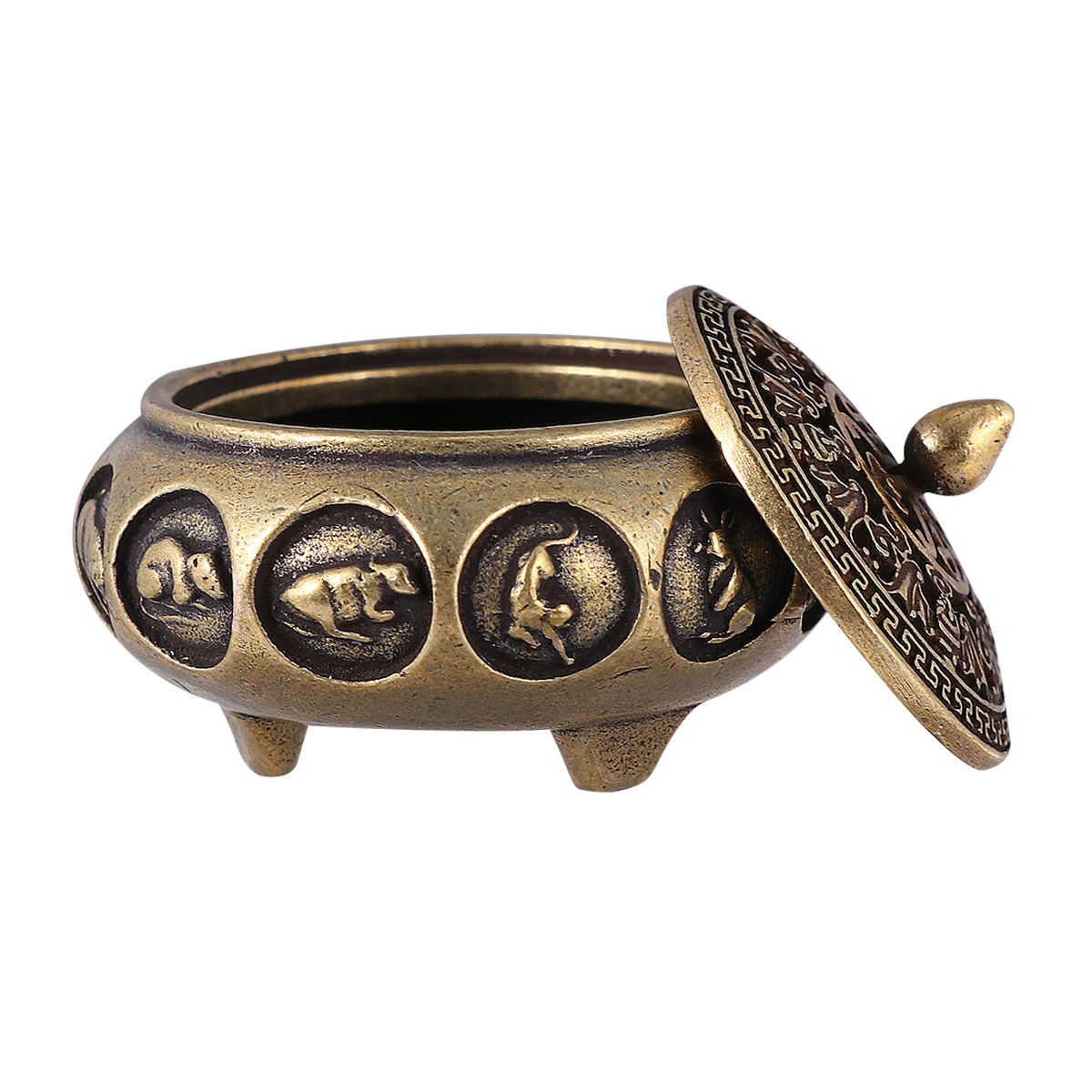 Burner Censer Cone Ornament Bowl Feng Holder Shui Worship Brass Retro Home Copperstick Figurine Lid Vintage Setmetal Chinese
Burner Censer Cone Ornament Bowl Feng Holder Shui Worship Brass Retro Home Copperstick Figurine Lid Vintage Setmetal Chinese