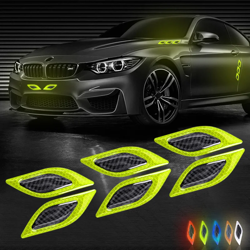 6pcs Car Body Leaf Board Reflective Sticker Warning Sticker Side Scratch stickers For Chevrolet Volvo Great Wall Suzuki Mustang
6pcs Car Body Leaf Board Reflective Sticker Warning Sticker Side Scratch stickers For Chevrolet Volvo Great Wall Suzuki Mustang