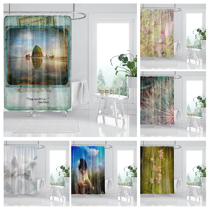 Waterproof fabric shower curtains Bathroom curtain accessories Bath curtain for shower 180x200cm 240*200 anime boho decoration
Waterproof fabric shower curtains Bathroom curtain accessories Bath curtain for shower 180x200cm 240*200 anime boho decoration