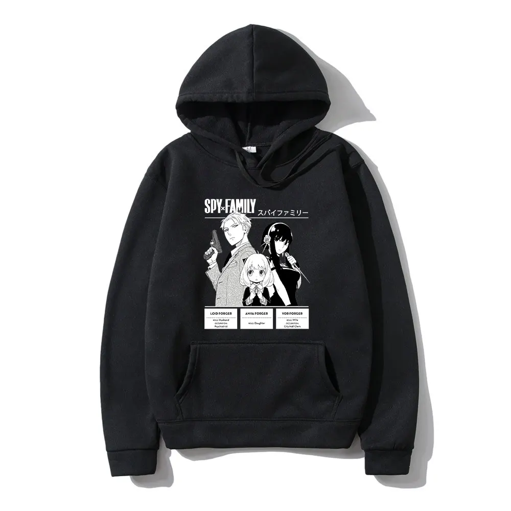 Harajuku Anime Spy X Family Hoodies Manga Anya Forger Yor Forger Loid Forger Japanese Style Sweatshirt Oversized Unisex Pullover
Harajuku Anime Spy X Family Hoodies Manga Anya Forger Yor Forger Loid Forger Japanese Style Sweatshirt Oversized Unisex Pullover