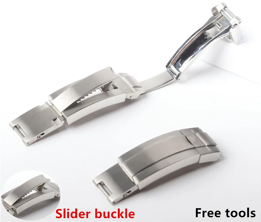 Brand quality 9mm Combination folding slider Buckle Watchband watch band clasp For Role strap for Daytona Submariner DEEPSEA
Brand quality 9mm Combination folding slider Buckle Watchband watch band clasp For Role strap for Daytona Submariner DEEPSEA