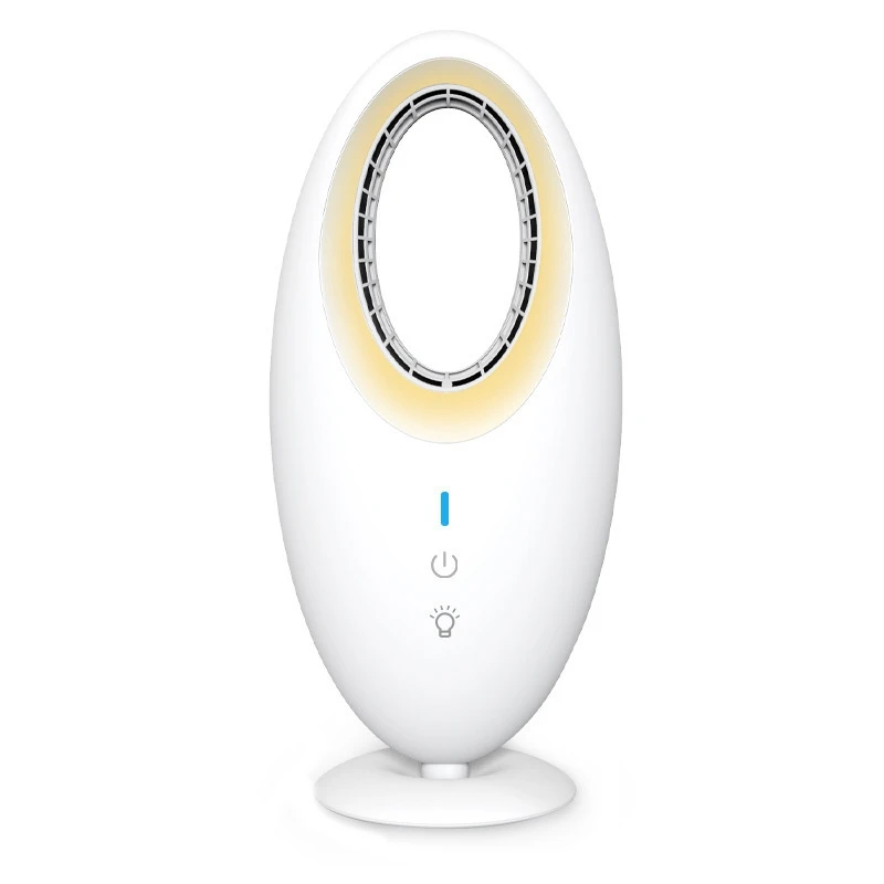 1Set Desk Fan Bladeless Fan Small Table Fan With Gradient LED Light 4000Mah Quiet Portable Personal Fan White With Touch Control
1Set Desk Fan Bladeless Fan Small Table Fan With Gradient LED Light 4000Mah Quiet Portable Personal Fan White With Touch Control