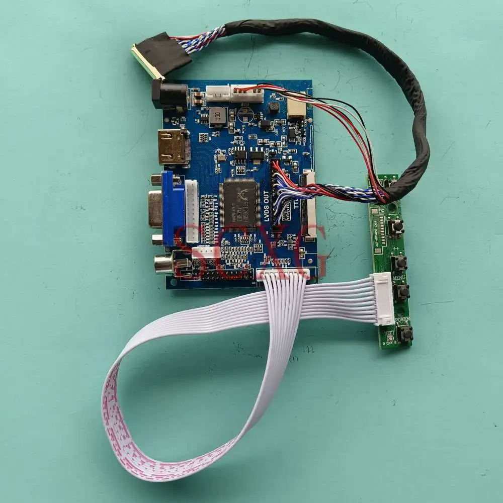 Комплект «сделай сам» для B156XW02 V3 1366*768 LVDS 40 Pin AV + VGA + HDMI-совместимая плата контроллера ЖК-экрана ноутбука 15,6 дюйма
Комплект «сделай сам» для B156XW02 V3 1366*768 LVDS 40 Pin AV + VGA + HDMI-совместимая плата контроллера ЖК-экрана ноутбука 15,6 дюйма