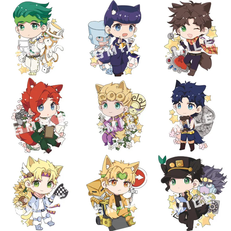 JOJO Bizarre Adventure Keychain Anime Acrylic keyring Cartoon Figure Kujo Jotaro Kira Yoshikage Caesar Pendent Key chain
JOJO Bizarre Adventure Keychain Anime Acrylic keyring Cartoon Figure Kujo Jotaro Kira Yoshikage Caesar Pendent Key chain