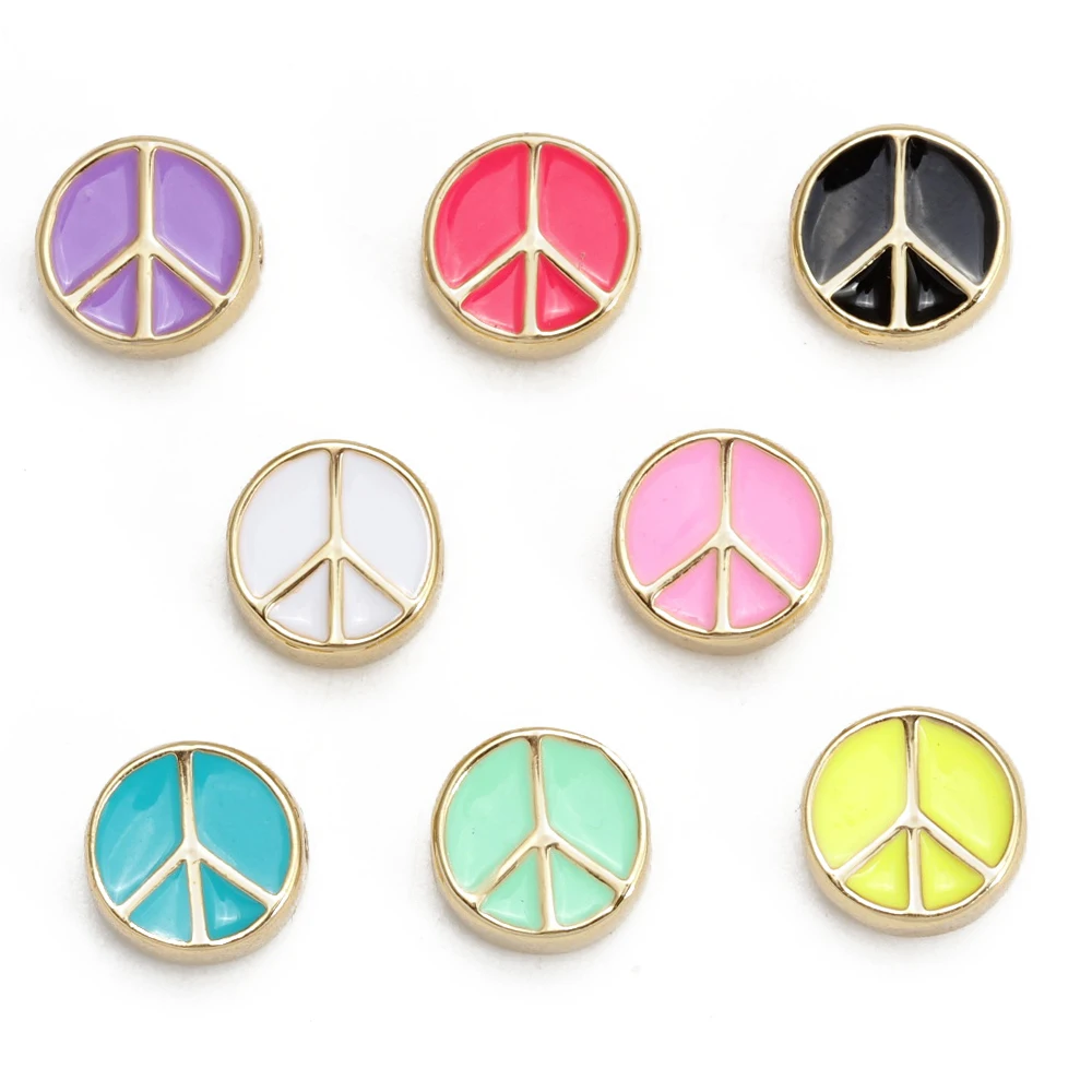 Meibeads Flat Round Oil Dripping Copper Spacer Beads for Jewelry Making Simple Diy Accessories Fashion Necklace Bracelet Finding
Meibeads Flat Round Oil Dripping Copper Spacer Beads for Jewelry Making Simple Diy Accessories Fashion Necklace Bracelet Finding