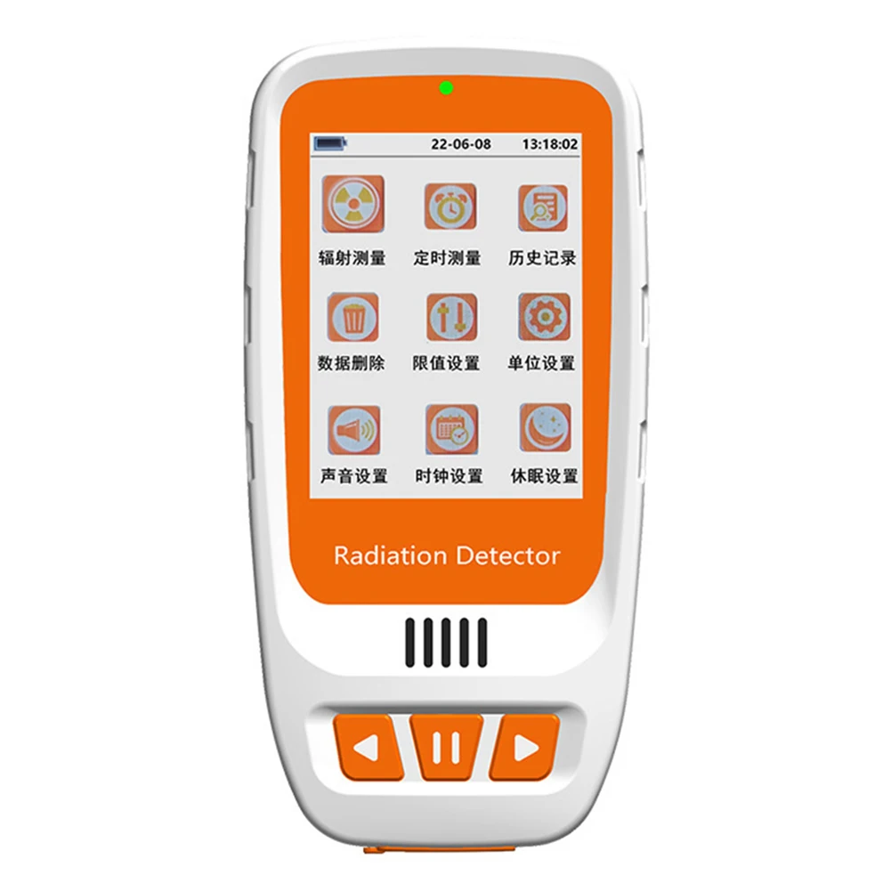 Electromagnetic Radiation Tester Counting Tube Liquid Crystal Display Nuclear Radiation Tester LCD Display Personal Dosimeter
Electromagnetic Radiation Tester Counting Tube Liquid Crystal Display Nuclear Radiation Tester LCD Display Personal Dosimeter