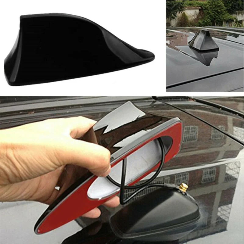 Universal Black Car Fin Roof Antenna Radio FM/AM Decorate Aerial Signal Booster Punch-Free Automobile Exterior Accessories
Universal Black Car Fin Roof Antenna Radio FM/AM Decorate Aerial Signal Booster Punch-Free Automobile Exterior Accessories