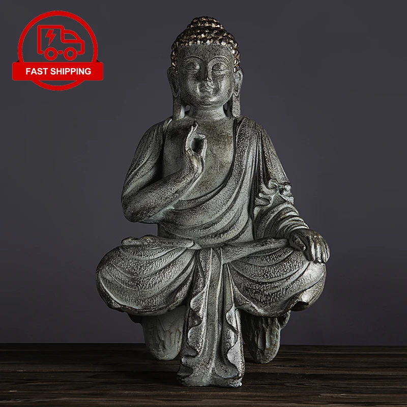 Modern Resin Buddha Statue Outdoor Garden Sitting Buddha Figurine Sculpture Handmade Crafts Gifts Home Decoration Accessories
Modern Resin Buddha Statue Outdoor Garden Sitting Buddha Figurine Sculpture Handmade Crafts Gifts Home Decoration Accessories
