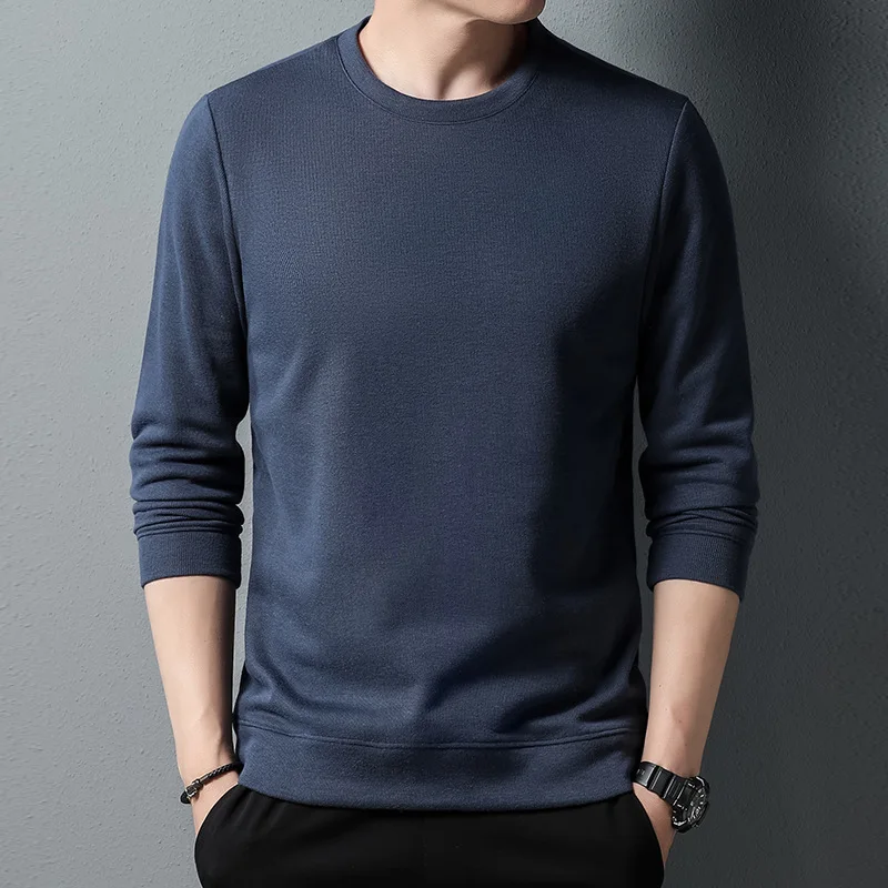 Autumn and Winter Solid Color O-Neck Men Clothing Fashion Long Sleeve Casual Men Sweatshirt
Autumn and Winter Solid Color O-Neck Men Clothing Fashion Long Sleeve Casual Men Sweatshirt