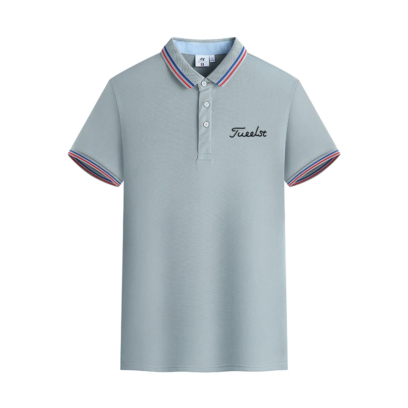 Korea Golf Hot New 2023 Summer Polyester/Spandex Men's Polo Shirt Casual Men Polos High-end Business Lapel Short Sleeve Polos
Korea Golf Hot New 2023 Summer Polyester/Spandex Men's Polo Shirt Casual Men Polos High-end Business Lapel Short Sleeve Polos