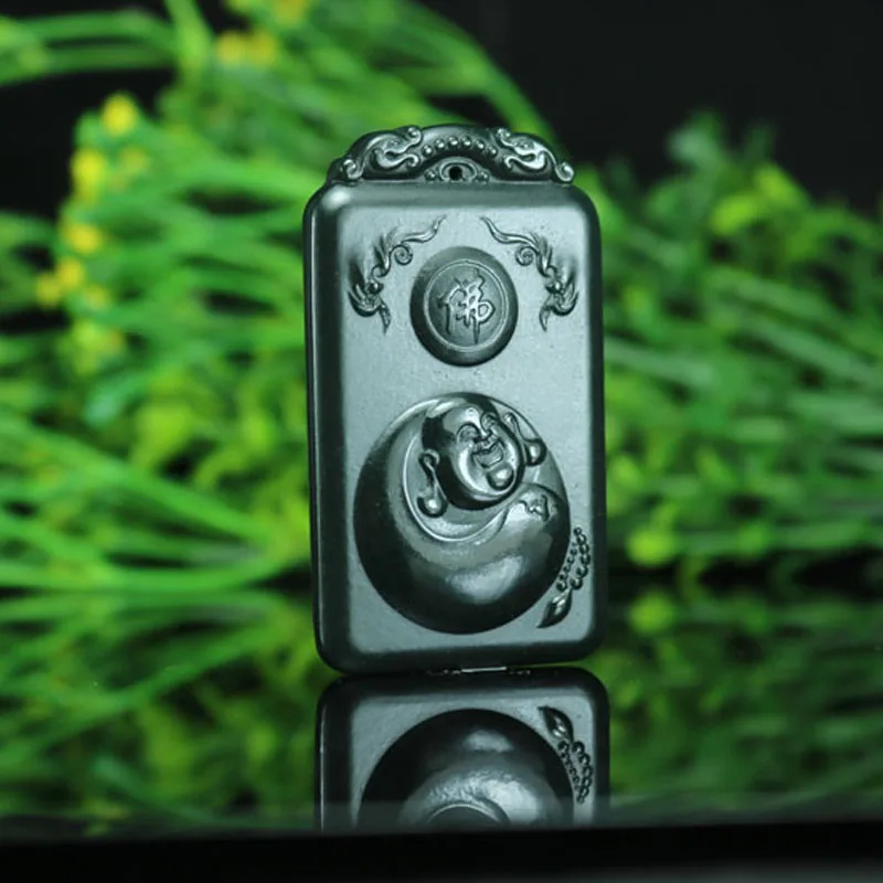 Certificate of Authenticity 100% Pure Natural HeTian Jade Hand-carved Smile Buddha Pendants Necklaces Men or Women Amulets
Certificate of Authenticity 100% Pure Natural HeTian Jade Hand-carved Smile Buddha Pendants Necklaces Men or Women Amulets