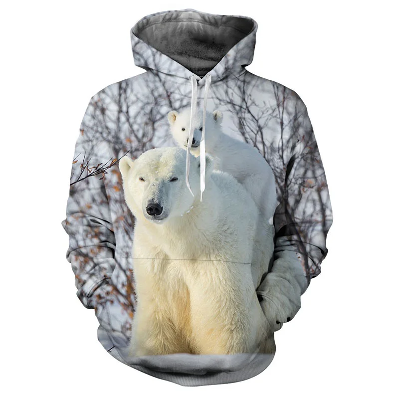 Men's and Women's 3D Bear Print Panda Polar Bear Brown Bear Pattern Oversized Fashion Casual Harajuku Hooded Sweatshirt
Men's and Women's 3D Bear Print Panda Polar Bear Brown Bear Pattern Oversized Fashion Casual Harajuku Hooded Sweatshirt