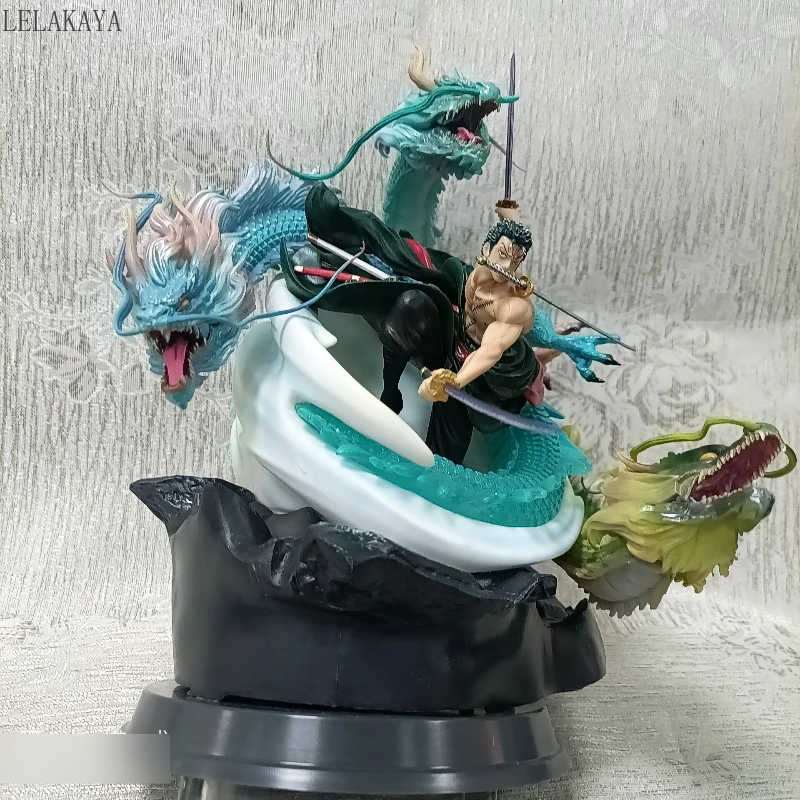 One Piece GK Statue Three-headed Dragon Roronoa Zoro Fighting Battle Action Figure 28CM Zoro Figure Collection Anime Model Toy
One Piece GK Statue Three-headed Dragon Roronoa Zoro Fighting Battle Action Figure 28CM Zoro Figure Collection Anime Model Toy