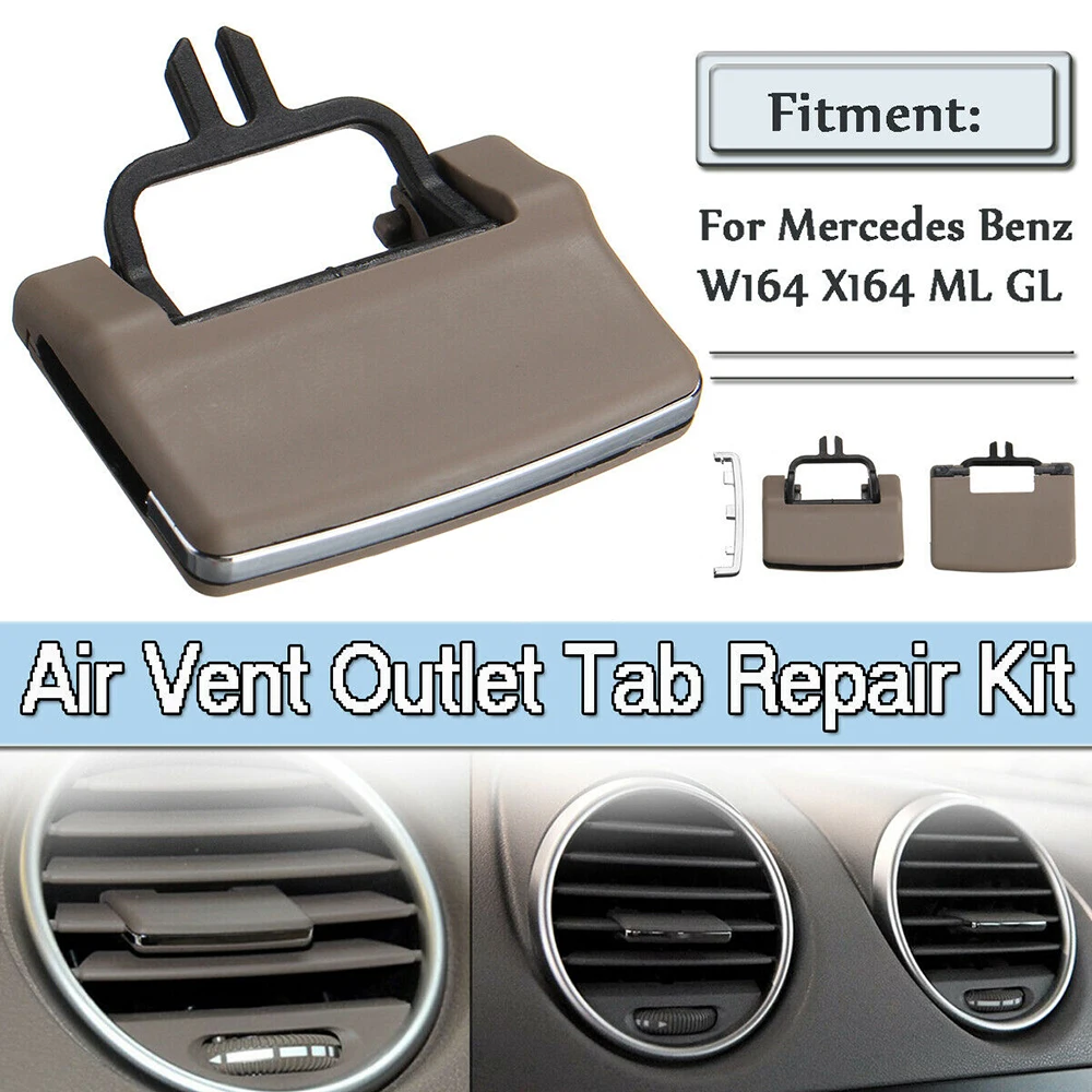 Car Front Air Conditioning Air Vent Outlet Tab Clip Repair Kit Interior Accessories For Mercedes Benzs W164 X164 ML GL
Car Front Air Conditioning Air Vent Outlet Tab Clip Repair Kit Interior Accessories For Mercedes Benzs W164 X164 ML GL