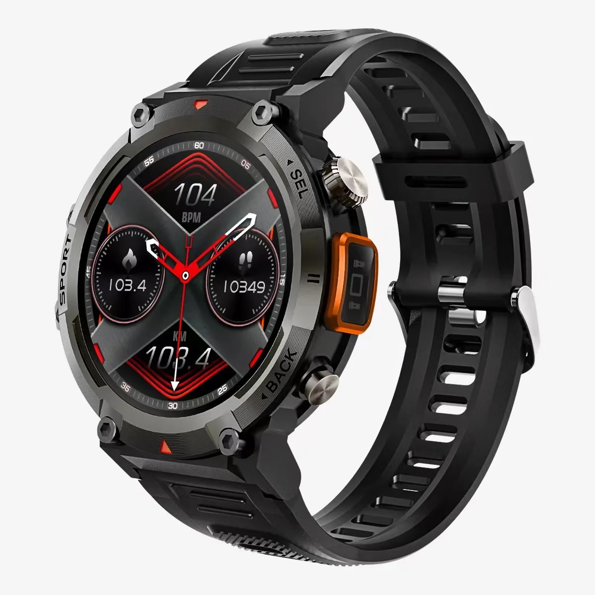 2023 New Smartwatch Men 1.45 Inch TFT Flashlight HD Screen BT 5.0 Night Running Fitness Bracelet Smart Watches For Men Hot Sale
2023 New Smartwatch Men 1.45 Inch TFT Flashlight HD Screen BT 5.0 Night Running Fitness Bracelet Smart Watches For Men Hot Sale