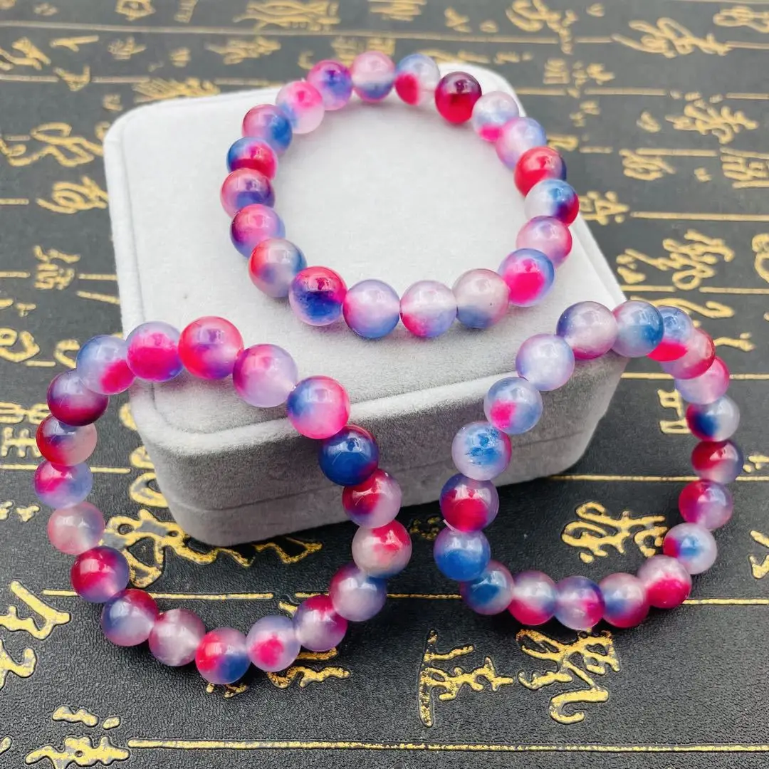 2PCS/Set New Peach Color Bracelet Small Fresh Natural Stone Crystals Dream Couple Gift String For Girls Boys
2PCS/Set New Peach Color Bracelet Small Fresh Natural Stone Crystals Dream Couple Gift String For Girls Boys