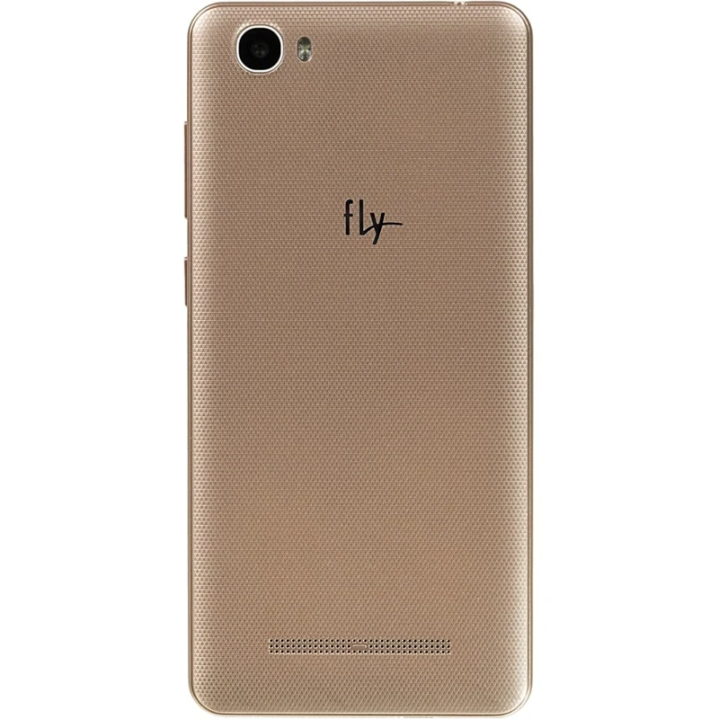 Смартфон Fly Life Mega 8Gb 1Gb золотистый 3G 4G 2Sim 5.7" IPS 720x1440 And7.0 8Mpix 802.11bgn GPS | Мобильные