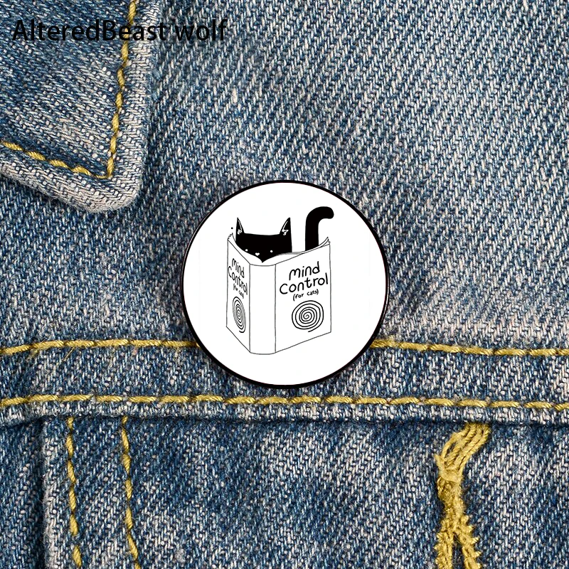 Mind Control Printed Pin Custom Funny Brooches Shirt Lapel Bag Cute Badge Cartoon Cute Jewelry Gift for Lover Girl Friends
Mind Control Printed Pin Custom Funny Brooches Shirt Lapel Bag Cute Badge Cartoon Cute Jewelry Gift for Lover Girl Friends