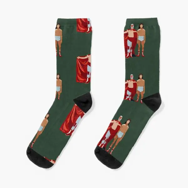 Nacho Libre Crew Socks Sports Funny Cute Cotton Winter Breathable Cartoon Black Short Best Pattern Mens Autumn Comfortable
Nacho Libre Crew Socks Sports Funny Cute Cotton Winter Breathable Cartoon Black Short Best Pattern Mens Autumn Comfortable
