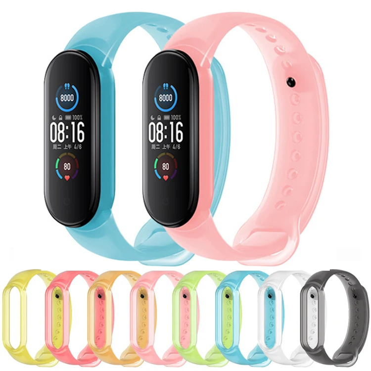 Transparent Strap for Mi Band 7 6 5 4 Breathable Silicone Replacement Wrist Straps for Mi Band 7 6 5 4 3 Wristband Strap Xiaomi
Transparent Strap for Mi Band 7 6 5 4 Breathable Silicone Replacement Wrist Straps for Mi Band 7 6 5 4 3 Wristband Strap Xiaomi