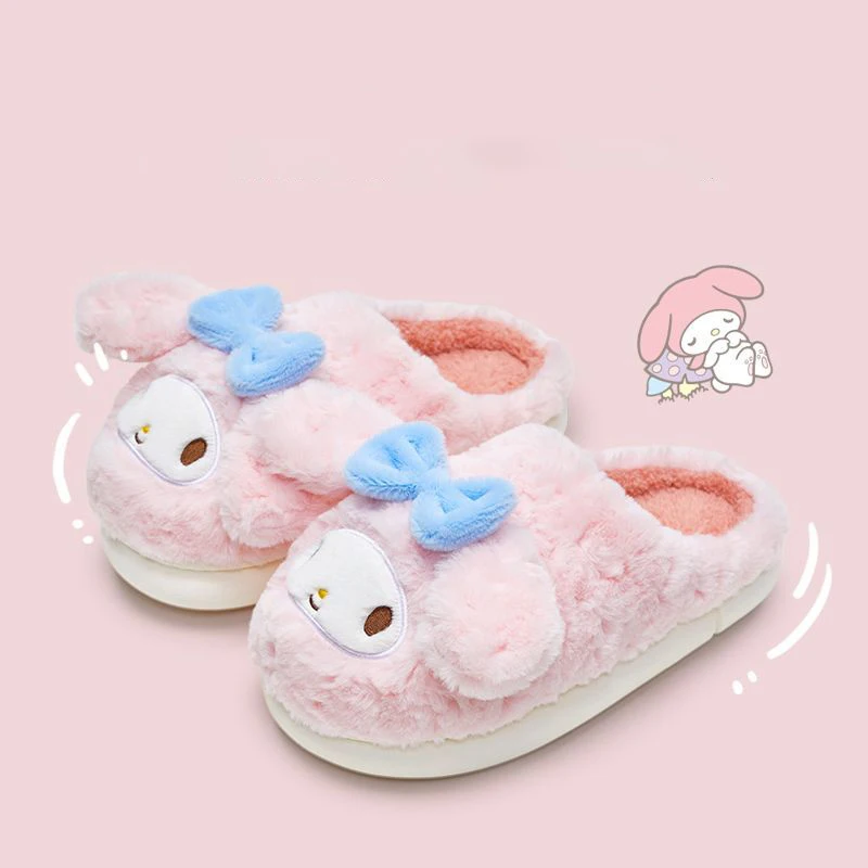 Hello Kitty Kuromi Sanrio Kawaii Anime Cotton Baby Slippers My Melody Cartoon Cute Warm Parent-Child Shoes Sweet Girls Toys
Hello Kitty Kuromi Sanrio Kawaii Anime Cotton Baby Slippers My Melody Cartoon Cute Warm Parent-Child Shoes Sweet Girls Toys
