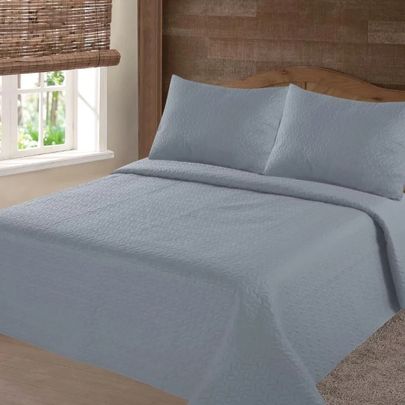 CLOSEOUT SALE!! WARM QUILT SET MIDWEST NENA SLATE SOLID BEDDING BEDSPREAD COVERLET PILLOW CASES TWIN SIZE INCLUDES 1 QUILT SIZE
CLOSEOUT SALE!! WARM QUILT SET MIDWEST NENA SLATE SOLID BEDDING BEDSPREAD COVERLET PILLOW CASES TWIN SIZE INCLUDES 1 QUILT SIZE