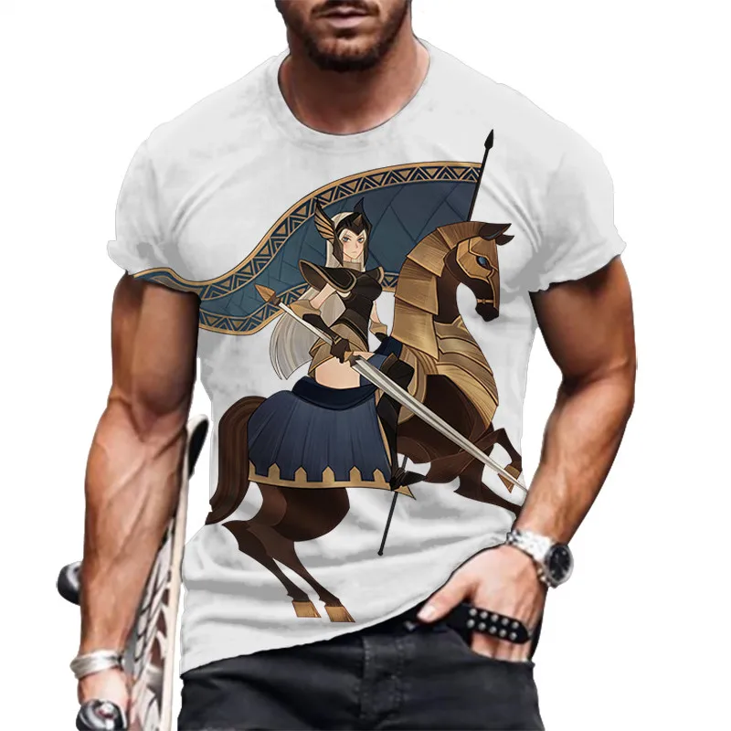 Summer Short Sleeve 3D Print Fashion Men's T-Shirts Round-Neck Loose And Breathable Cartoon Graphic T-Shirt Big Size Men 6XL Tee
Summer Short Sleeve 3D Print Fashion Men's T-Shirts Round-Neck Loose And Breathable Cartoon Graphic T-Shirt Big Size Men 6XL Tee