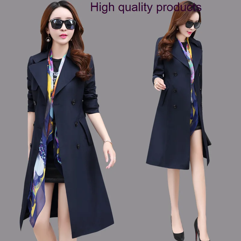 Long Woman Trench Fashion Korean Loose Jacket Casual Elegant 2023 Slim Thin Spring Women Windbreaker Coat
Long Woman Trench Fashion Korean Loose Jacket Casual Elegant 2023 Slim Thin Spring Women Windbreaker Coat