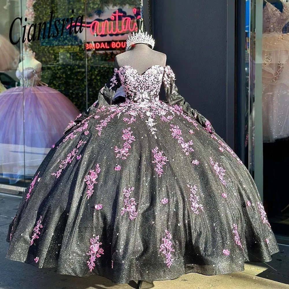 Classic Quinceanera Dress Pink Detached Sleeves vestido de 15 anos quinceanera 2023 Sweetheart Appliques For 16 Girls 
Classic Quinceanera Dress Pink Detached Sleeves vestido de 15 anos quinceanera 2023 Sweetheart Appliques For 16 Girls