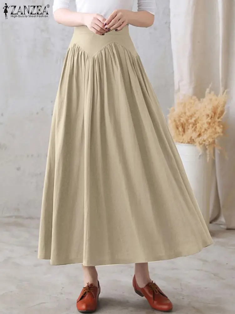 Casual Loose Holiday Party Skirt Elegant Zipper Solid Skirts ZANZEA Fashion Women 2022 Spring Ruffles Jupe Kaftan Female Robe
Casual Loose Holiday Party Skirt Elegant Zipper Solid Skirts ZANZEA Fashion Women 2022 Spring Ruffles Jupe Kaftan Female Robe