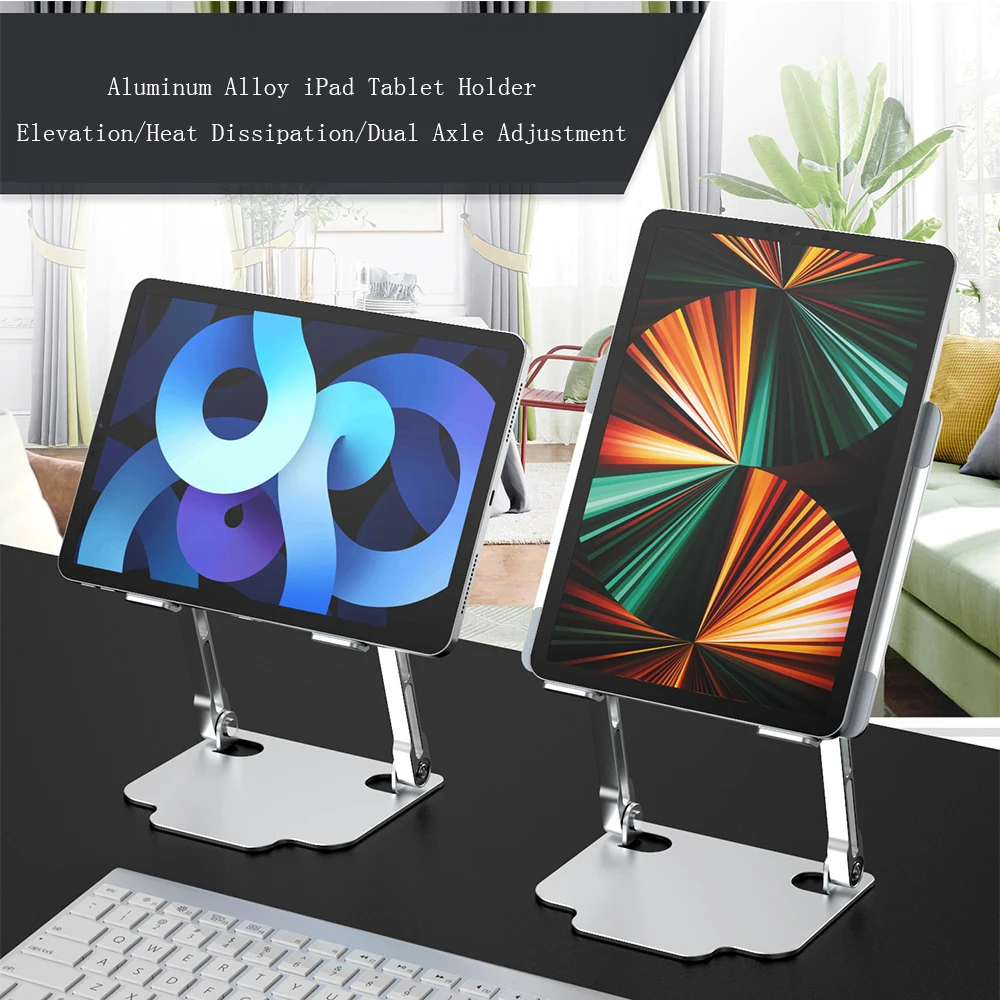 Senior Aluminum Alloy Tablet Holder Adjustable Folding Desktop Stand For iPad Air Mini Pro 11 12.9 inch Tablets Heighten Support
Senior Aluminum Alloy Tablet Holder Adjustable Folding Desktop Stand For iPad Air Mini Pro 11 12.9 inch Tablets Heighten Support