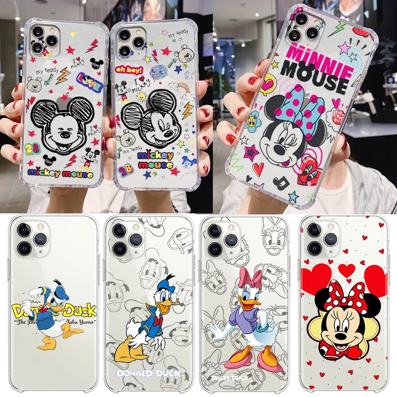 Disney Mickey Donald Duck for Apple iPhone 14 13 12 11 Pro Max X XR XS 8 7 6 5 5S SE Transparent Silicone Soft Phone Case Fundas
Disney Mickey Donald Duck for Apple iPhone 14 13 12 11 Pro Max X XR XS 8 7 6 5 5S SE Transparent Silicone Soft Phone Case Fundas