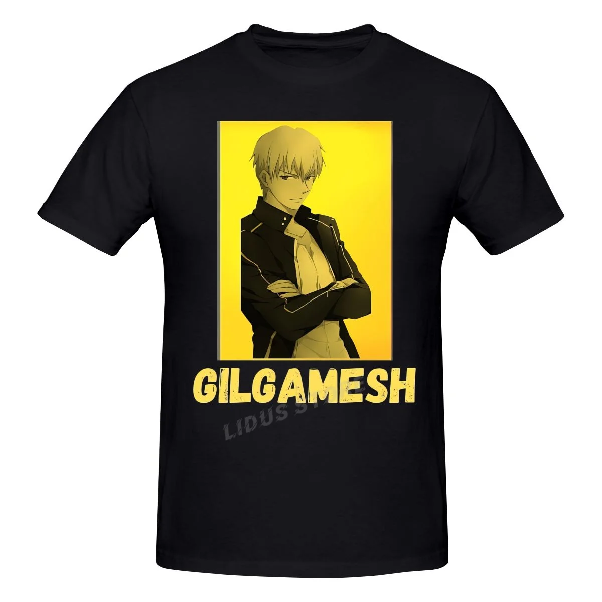 Футболка с надписью Fate Stay Night Saber Game Altria Pendragon Gilgamesh (Fate) одежда в стиле Харадзюку