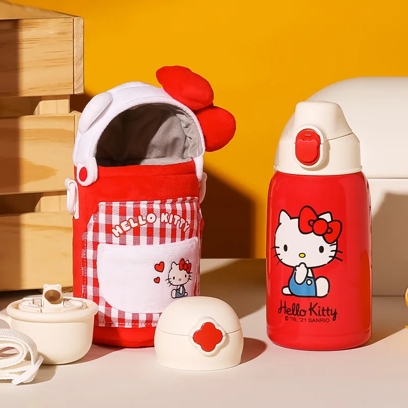 Genuine Hello Kitty Thermal Insulation Cup Three Cover Water Bottle Male and Female Students' Plush Doll High-Quality Water Cup
Genuine Hello Kitty Thermal Insulation Cup Three Cover Water Bottle Male and Female Students' Plush Doll High-Quality Water Cup