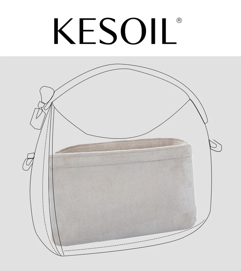 KESOIL Handbags liner modification portable storage dumpling bag lining bag bag support anti-collapse accessories
KESOIL Handbags liner modification portable storage dumpling bag lining bag bag support anti-collapse accessories