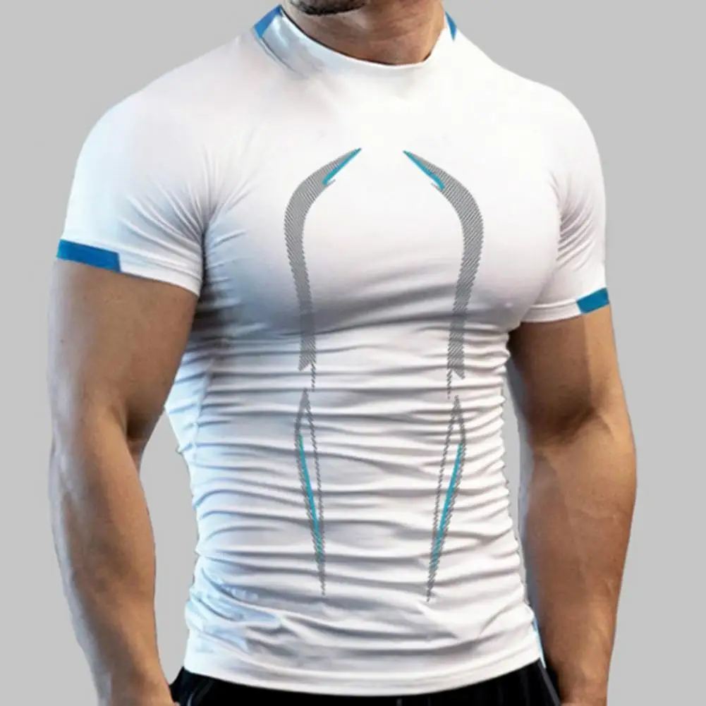 Summer O Neck Short Sleeve Men T-shirt Casual Breathable Slim Fit Men Shirt Trendy Sweet Absorption T-shirt for Daily Wear 2022
Summer O Neck Short Sleeve Men T-shirt Casual Breathable Slim Fit Men Shirt Trendy Sweet Absorption T-shirt for Daily Wear 2022