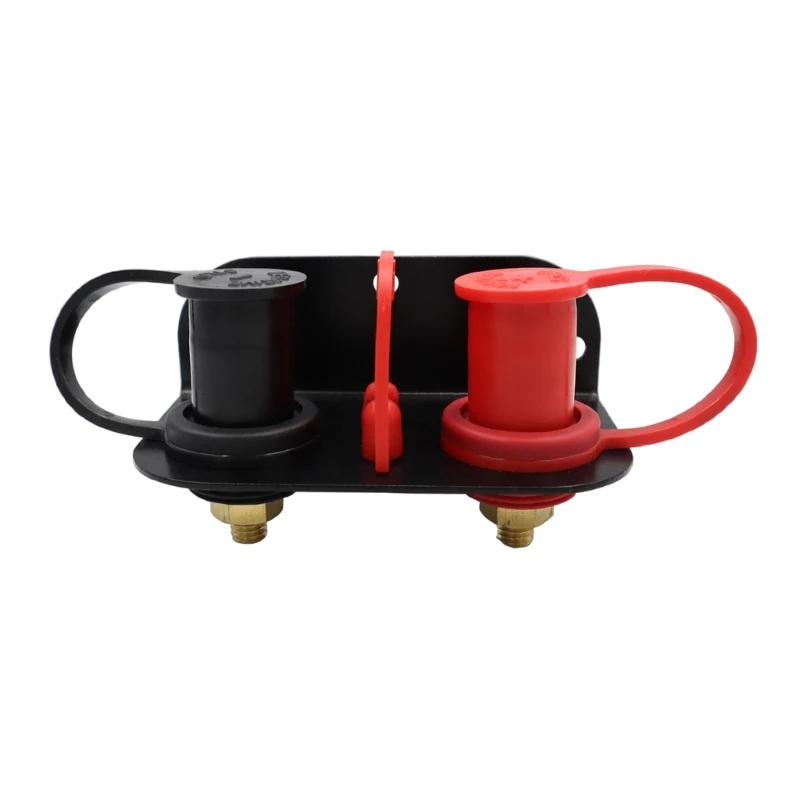 12V 24V 250Amps Positive & Negative Black Red Thru Panel Battery Terminal Connector for Car Auto Replacement Accessories
12V 24V 250Amps Positive & Negative Black Red Thru Panel Battery Terminal Connector for Car Auto Replacement Accessories