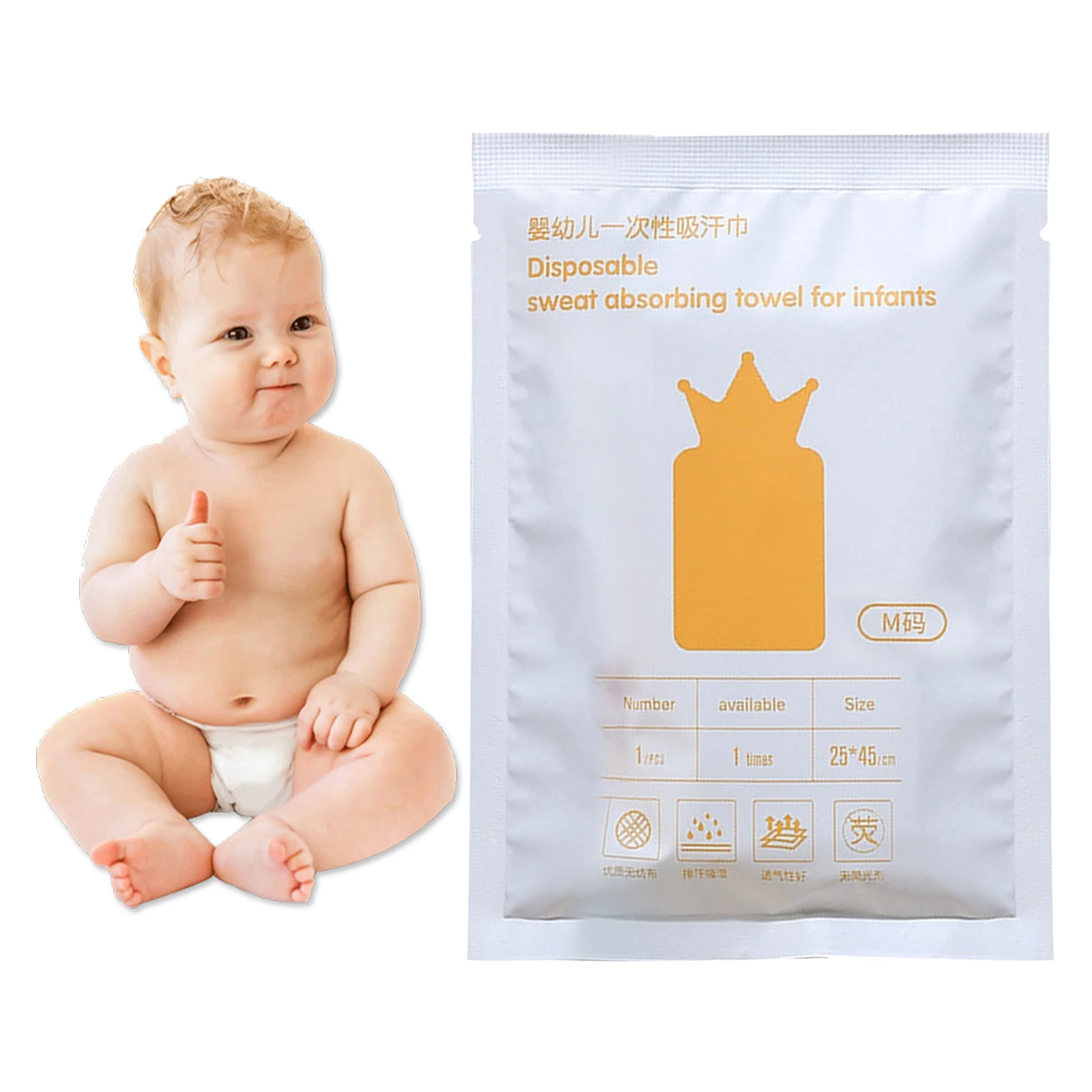 Baby Absorbent Sweat Towel Baby Items Summer Thin Section Baby Soft Back Towel Absorb Towel Wet Pad For Newborn Infants Toddlers
Baby Absorbent Sweat Towel Baby Items Summer Thin Section Baby Soft Back Towel Absorb Towel Wet Pad For Newborn Infants Toddlers
