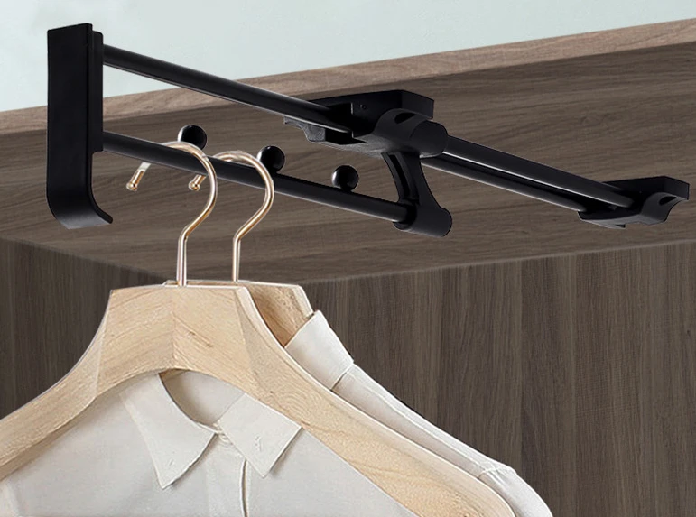 New Retractable Wardrobe Hanger Multifunctional Clothes Rack Pants Rack Stainless Steel Magic Wardrobe Clothes Rack Accessories
New Retractable Wardrobe Hanger Multifunctional Clothes Rack Pants Rack Stainless Steel Magic Wardrobe Clothes Rack Accessories