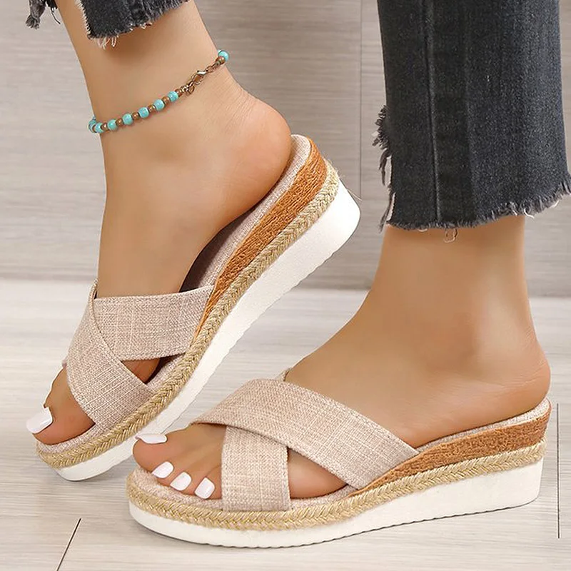 Women Sandals Wedge Heels Platform Sandals Summer Wedges Shoes Women Summer Footwear Women Slippers
Women Sandals Wedge Heels Platform Sandals Summer Wedges Shoes Women Summer Footwear Women Slippers