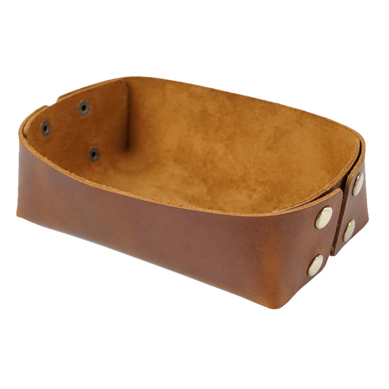 Small Desktop Accessories 100% Genuine Leather Key Holder Organizer Handmade Real Cowhide Desk Storage Box Home Office School
Small Desktop Accessories 100% Genuine Leather Key Holder Organizer Handmade Real Cowhide Desk Storage Box Home Office School