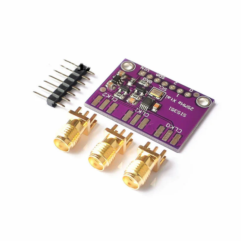 SI5351 High Frequency Signal Square Wave Frequency Generator Signal Generator 5351 Si5351A
SI5351 High Frequency Signal Square Wave Frequency Generator Signal Generator 5351 Si5351A