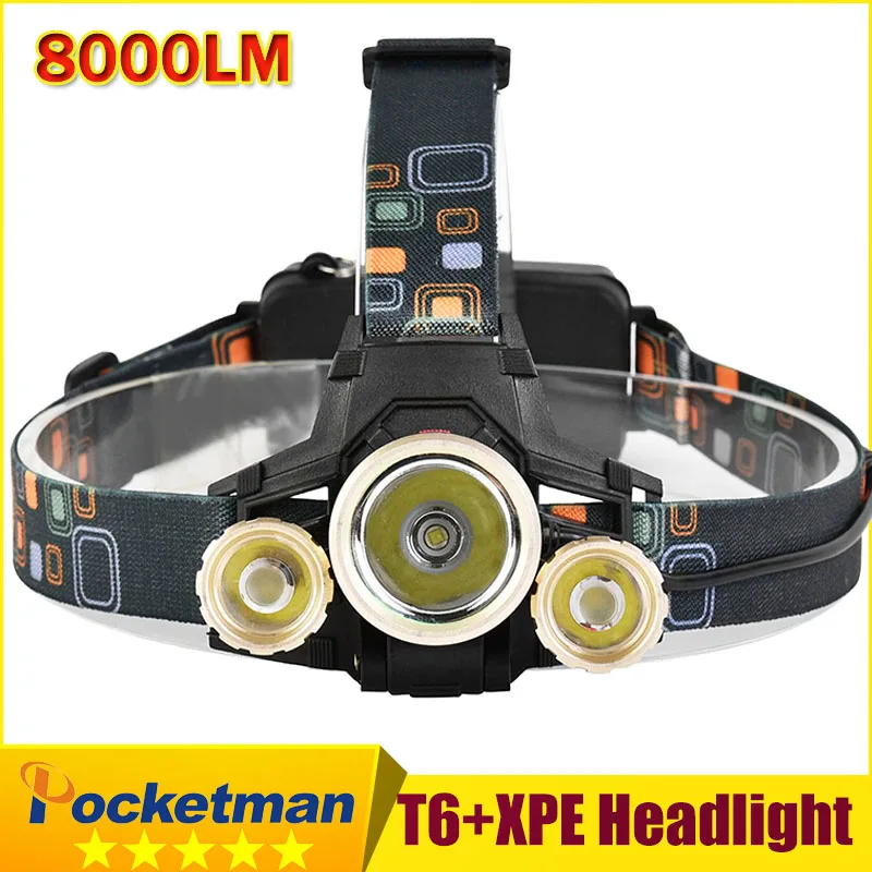 Clearance Price XPG+T6 Powerful Headlamp 3 Modes Lantern Powered by 2 18650 Battery Head Torch Aluminum Alloy Work Light
Clearance Price XPG+T6 Powerful Headlamp 3 Modes Lantern Powered by 2 18650 Battery Head Torch Aluminum Alloy Work Light