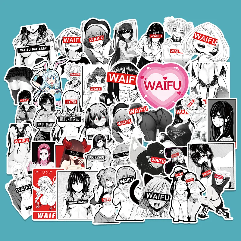 51 Sheets of Anime Waifu Pretty Girl Cartoon Graffiti Waterproof Stickers Luggage Tablet Car Mobile Phone Decoration Stickers
51 Sheets of Anime Waifu Pretty Girl Cartoon Graffiti Waterproof Stickers Luggage Tablet Car Mobile Phone Decoration Stickers