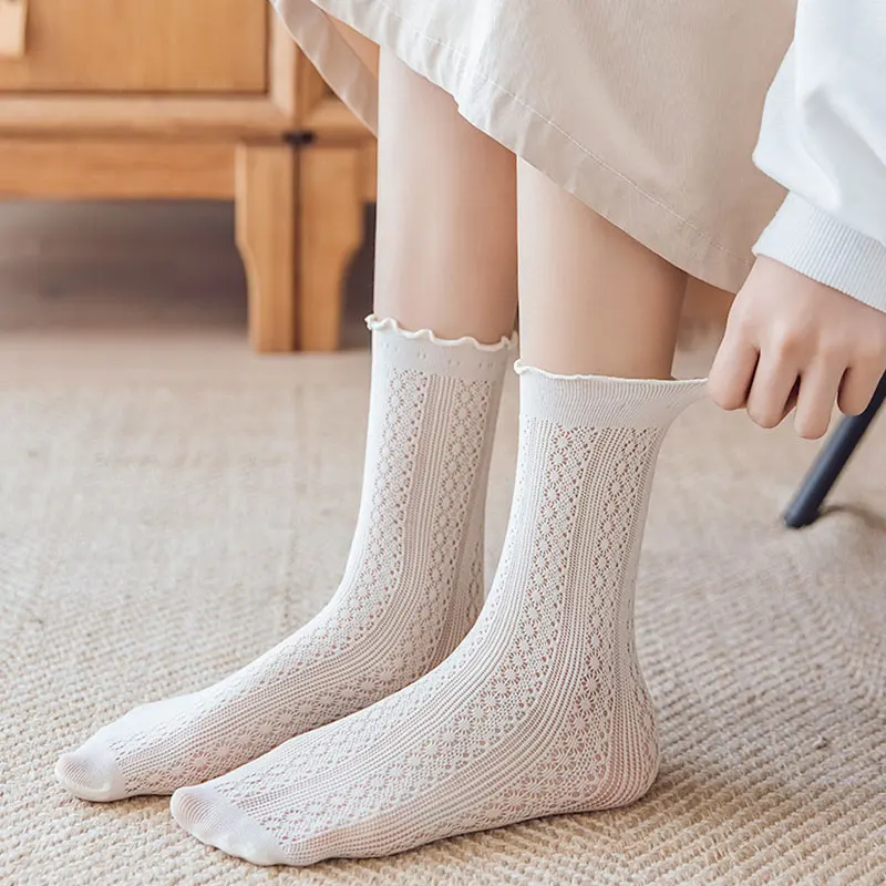 New Summer Women Cute Fashion 1 Pair Long Bubbles Socks Solid Soft Hollow Korean Mesh Japanese Breathable Thin Creative Casual
New Summer Women Cute Fashion 1 Pair Long Bubbles Socks Solid Soft Hollow Korean Mesh Japanese Breathable Thin Creative Casual