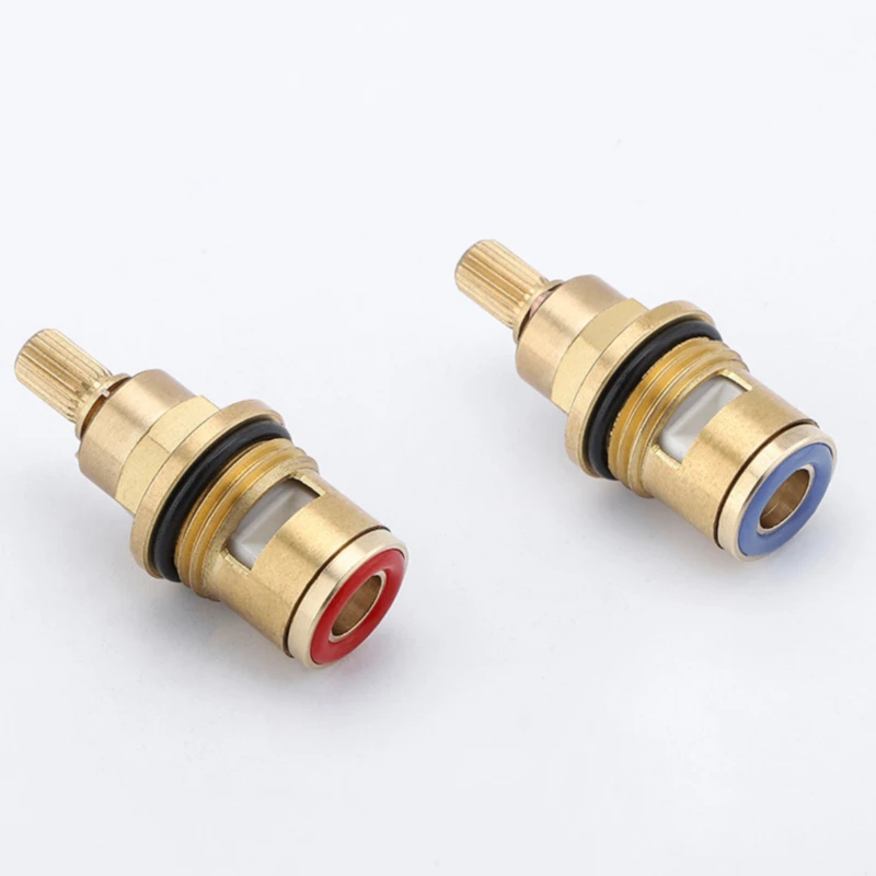 1 Pair 1/2" Replacement Brass Ceramic Disc Tap Valve Quarter Turn Cartridges Gland Insert 20 Teeth Bathroom Faucet Accessory
1 Pair 1/2" Replacement Brass Ceramic Disc Tap Valve Quarter Turn Cartridges Gland Insert 20 Teeth Bathroom Faucet Accessory