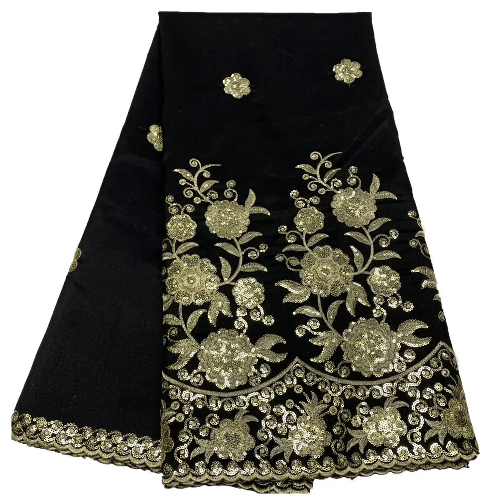 High Quality African George Fabric Indian Raw Silk George Wrappers Hot Sale Nigerian Lace Fabrics George 5 Yards For Wedding
High Quality African George Fabric Indian Raw Silk George Wrappers Hot Sale Nigerian Lace Fabrics George 5 Yards For Wedding
