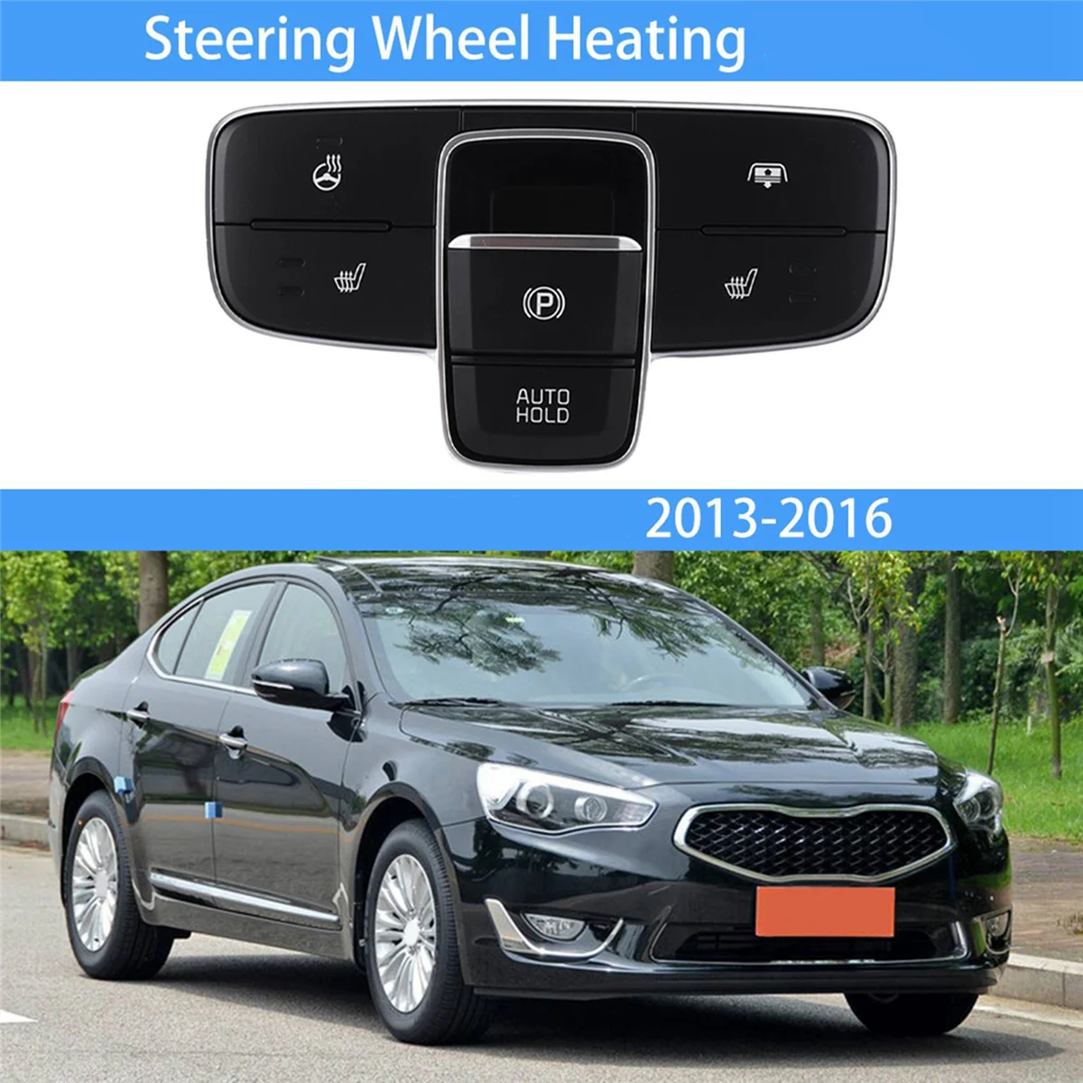 Автомобильный Электронный обогреватель рулевого колеса 933003RBB0 для Kia K7 Cadenza 2013-2016 93300-3RBB0
Автомобильный Электронный обогреватель рулевого колеса 933003RBB0 для Kia K7 Cadenza 2013-2016 93300-3RBB0