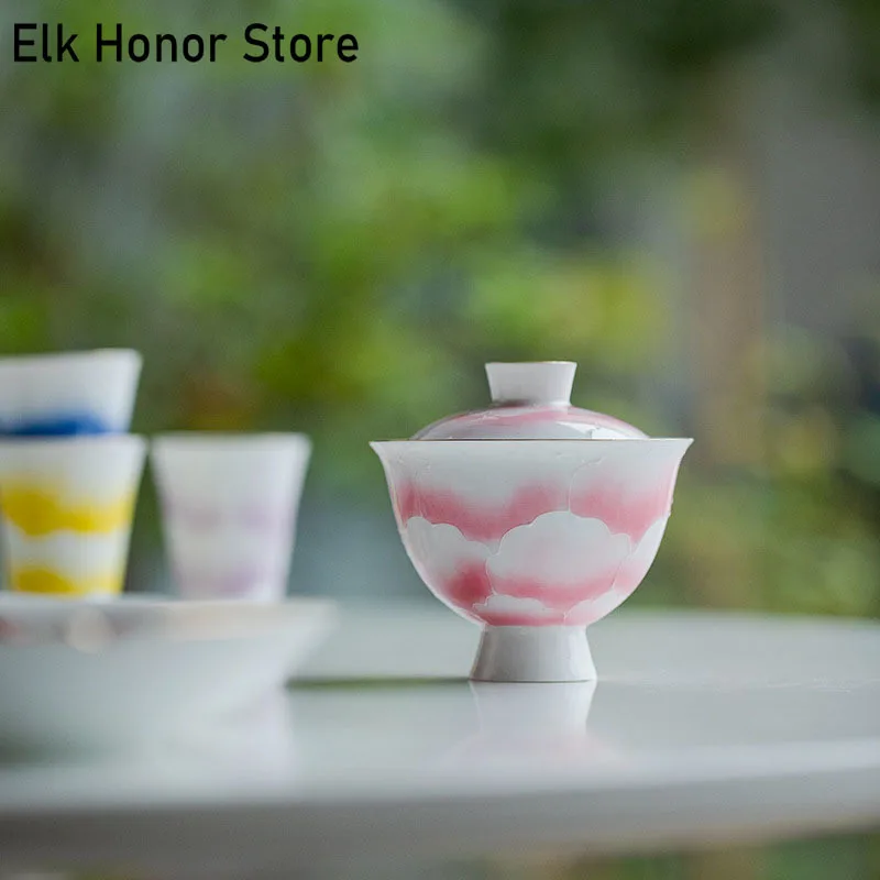 125ml Boutique Arita Porcelain Tea Tureen Pure Hand-painted Peony Ceramic Covered Bowl Relief Flower Tea Bowl Tea Maker Gaiwan
125ml Boutique Arita Porcelain Tea Tureen Pure Hand-painted Peony Ceramic Covered Bowl Relief Flower Tea Bowl Tea Maker Gaiwan